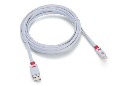 China PVC-Daten-Erweiterungs-Kabel PA PVCs 45 PA des Weiß 45 rotes für iPhone/iPad zu verkaufen