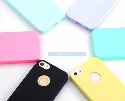 China Customized Personalised Phone Cases Pure Color Sofe Gel , mobile phone silicone covers for sale