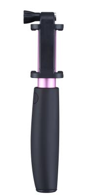 China Resonable Black Bluetooth Selfie Stick Professional Rechargeable for sale