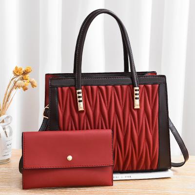 China Women handbags ladies bag custom black red chain handbag diamond shoulder bag messenger lady bags for sale