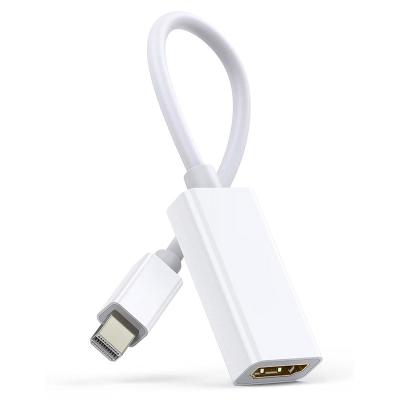 China Other Mini DisplayPort Male to Female HDTV Mini Displayport Adapter 4K 30hz 1080P 60Hz Male Adapter Converter Cable for sale