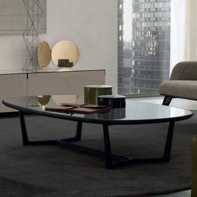 China New Style Home Furniture Convertible Light Luxury Modern Design Modern Living Room Stainless Steel Coffee Table for sale