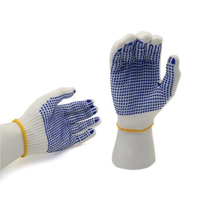 China Modern Life Low Price Work Gloves Dotted PVC Coated Work Glove PU Work Gloves Nylon for sale