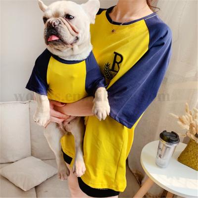 China Design PM010 Pink Spring Dogs Mum And Dog Sustainable Warm Vest Mating And Women Clothes Mating Hoodies for sale