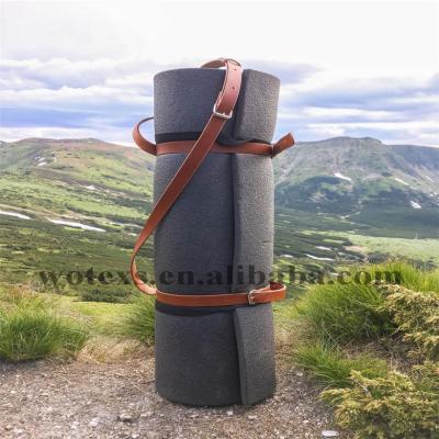 China High Quality Handmade Leather Strap ST019 Yoga Mat Carrier Sling Cover Strap 160 Leather Straps for sale