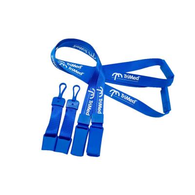 China Promotional Gift Custom Polyester Printing Google Neck USB Lanyards With Card Holder For Office Workers for sale