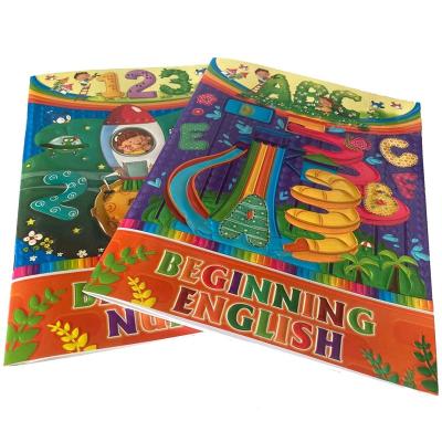 China Kids Book Full Color Custom Printing Reusable Kids Activity Sticker Book for sale