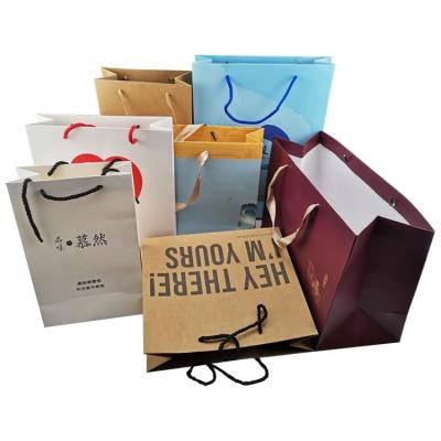 China Shopping Customize Design Kraft Fancy Shopping Paper Bag Printing Item Custom Craft Weather Gsm Craft Gift OEM Industrial Outdoor Packaging Pcs for sale