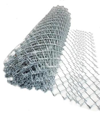 China Easily Assembled Factory Direct Garden Farm Fence Galvanized Diamond Wire Mesh Chain Link Fencing for sale