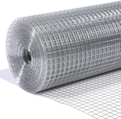 China Durable 19 Gauge Hardware Cloth 1/2 inch 48inch x100ft Chicken Wire Fence Galvanized Welded Cage Wire Mesh Roll for sale