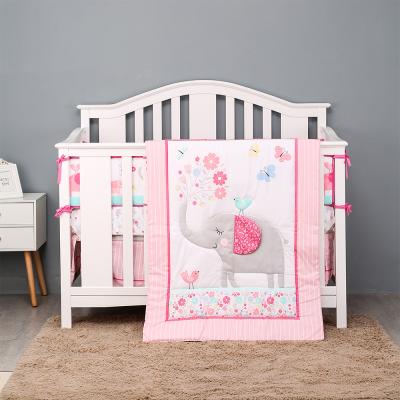 China Anti-pilling Crib Set Crib Bedding For Girl 72cm By 132 Cm for sale