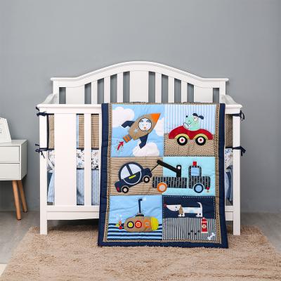 China Amazon Hot Selling Newborn Baby Sheet Bedding Set Anti-pilling for sale