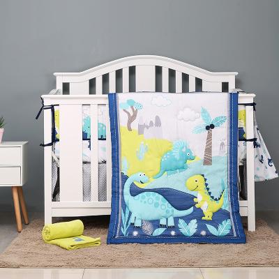 China Anti-pilling Bedding Set Baby Sheet Newborn Bedding Crib Set Standard Size 3pc 4pc 6pc for sale