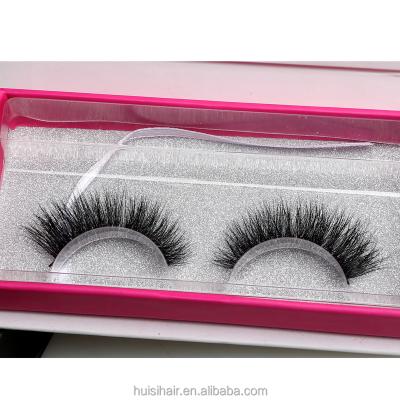 China Hotsale Alibaba Diamond 3d Mink Strip Water Proof Long Lasting Invisible Custom Package Real Mink Eyelashes for sale