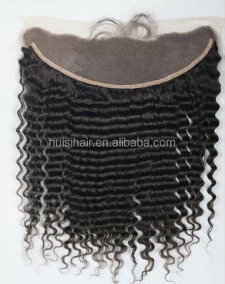 China Fashion Natural Free Middle Part Color Deep Wave Manufacturer Supply Deep Wave Headband With Baby Hair for sale