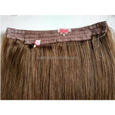 China Top selling straight in alibaba wholesale new style alibaba hair products sample order halo virgin brazilian hair extension available for sale