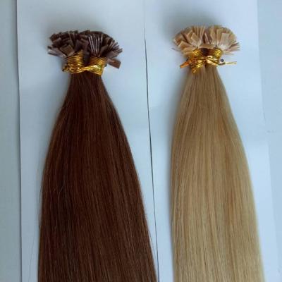 China 2017 Qingdao Straight Manufacturer 100% Straight Manufacturer Alibaba Keratin 8A Tip Remy European Flat Hair for sale