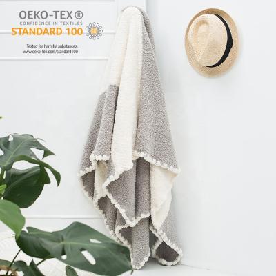 China YIRUIO Wearable Oversized Plush Throw Blanket Chenille Sheer Soft Touching Blanket for sale