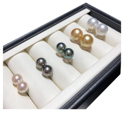 China CLASSIC 5 Pairs 8mm/10mm/12mm 925 Sterling Silver Jewelry Set Shell Pearl Stud Earrings For Women Pearl Earrings for sale