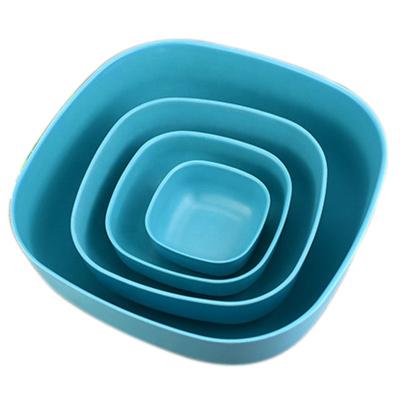 China Sustainable Type F Degradable Eco Friendly Reusable Bamboo Fiber Food Dish Food Dish Set for sale