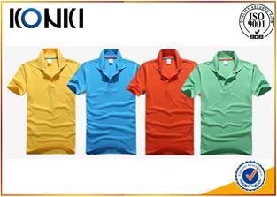 China Colorful Embroidered Custom Polo Shirt Short Sleeve For Promotion for sale