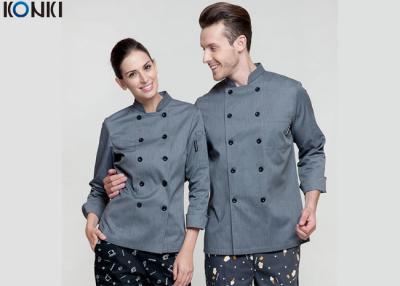 China Ropa personalizada del uniforme del cocinero del cocinero, traje doble de Breasted del ajustado en venta