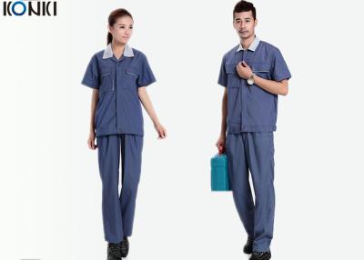 China Uniformes feitos sob encomenda do trabalho do verão, uniformes profissionais do trabalho industrial para adultos à venda