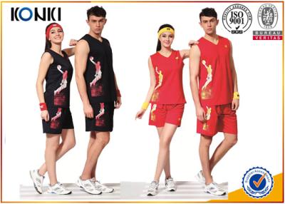 China Basketball Vest / Shorts Custom Sports Uniform Multi Color For Basketball Player for sale