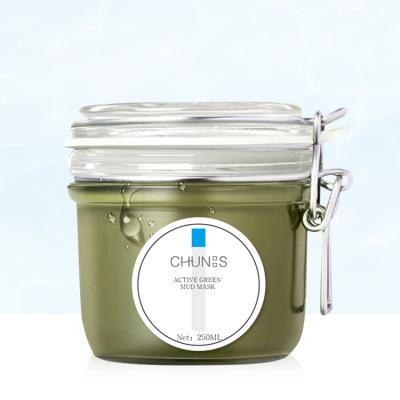 China Hydrating Moisturizer Korea Private Label OEM Oil Control Face Care Matcha Clay Facial Mask for sale