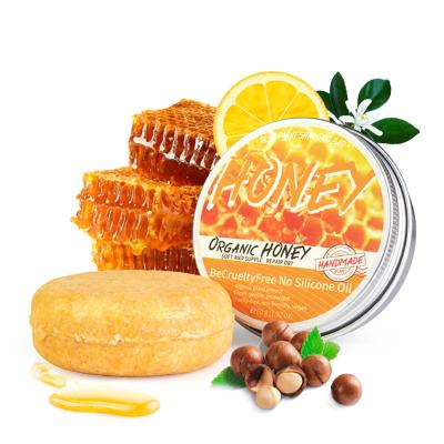 China Private Label OEM Shampoo Honey Handmade Soap For Dry Foundation Natural Organic Hair for sale