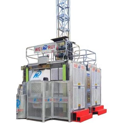 China SC200/200 Hotels Construction Elevator Building Hoist Machine SC200/200 Construction Crane 0-65m/min for sale