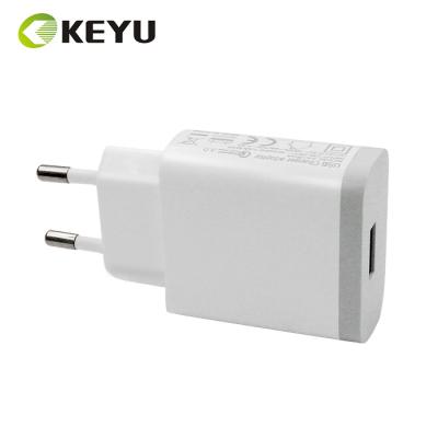 China Euro USA Japan Qualcomm 3.0 Quick Charge USB Wall Charger QC3.0 Charger 18W Tablet Plug For Mobile Phone for sale