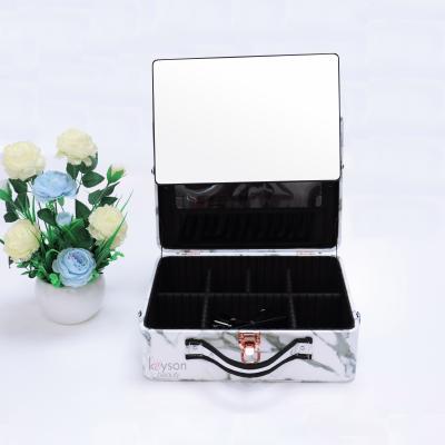 China Fashoion Keyson Private Label Cosmetic Bags Cosmetic Case Makeup Bag Professional Cosmetic Bag for sale