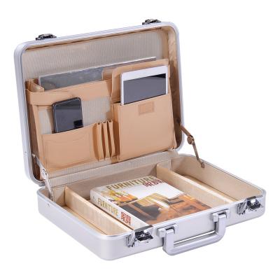 China Fashionable Keyson Briefcase Briefcase Aluminum Waterproof Toolbox Case Slim Molded Laptop Case for sale