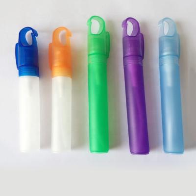 China Spary Bottle Maker Professional Travel Atomizer Sprayer Perfume Pen Empty Plastic Bottle 8ml for sale