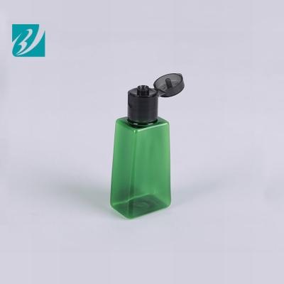 China Squeezing Sprayers Plastic 30ml Green Detergent Squeeze Bottle Fine Lotion Perfume Bottles for sale