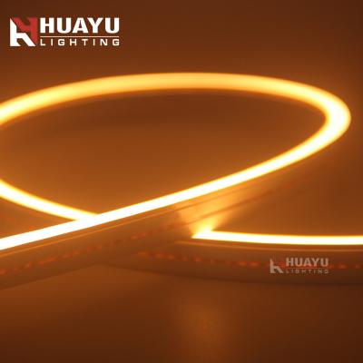 China Hotel high quality/decorative/set/design silicone extruded 6*12mm 2700K warm white 3000K led flat light 12v 24v led neon cable tube light for hotel design for sale