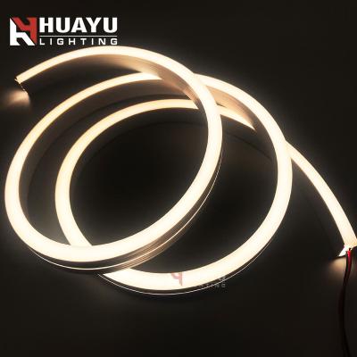 China Environmental Friendly Design 8*15mm LED Flat Flex Tube LANDSCAPE Silicone Light Neon Lamp For Landscape Lighting for sale