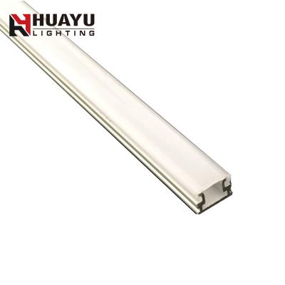 China door & Small Window U 0808 Design Aluminum Extrusion LED Profile For 5mm Slim LED Strip for sale