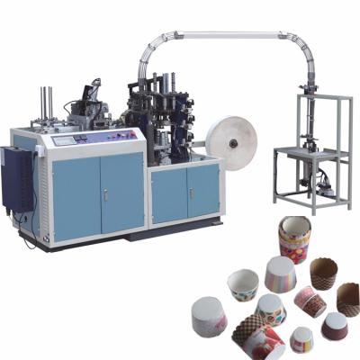 China Disposable Paper Cup Making Machine Prices , Adjustable Flat Bottom Cup Machine 2-6ounce Paper Mold for sale