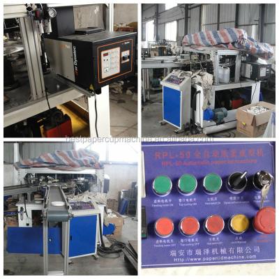 China paper cup with lid forming machine RPL-50 for sale