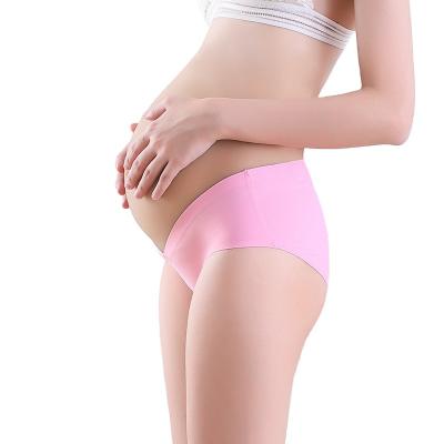 China Mom Antibacterial Maternity Pregnant Cotton Under The Pregnant Maternity Underwear Bump Stretch Brief Comfortable Pregnant Panties Underwear for sale