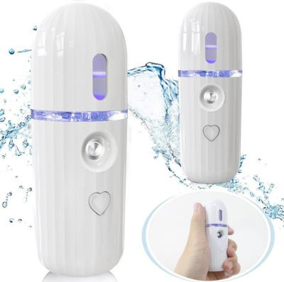 China 2021 New Arrival Moisturizer 30ml Mini Nano Mist Sprayer Portable Nano Mist Sprayer Pocket Facial Spray for sale