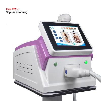 China Skin Tightening 2021 New Technology Diode Laser Hair Removal Triple Wavelength 808nm Laser Hair Removal Machine for sale