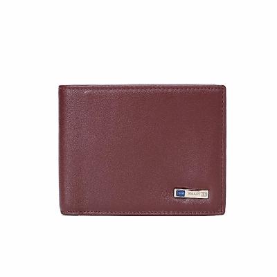 China Bluetooth Wallet Anti-lost Smart Manufacturing GPS Wallet Purse Genuine Leather Card Holders for sale