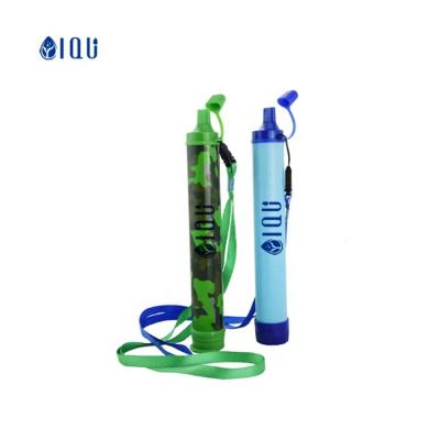 China Hotel Mini Bottle Water Filter Outdoor Water Filtration System Portable Water Purifier for sale