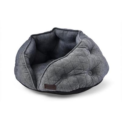 China Travel Attractive Price Keep Warm Anti-mosquito Polyester Cat Pet Bed for sale