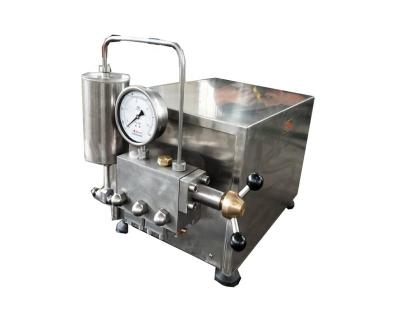 China Factory Small Scale 30L/H Milk Use Lab Industrial Homogenizer zu verkaufen