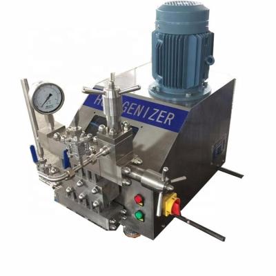 China Factory Lab Use 25L/H Small Scale Ice Cream Homogenizer zu verkaufen