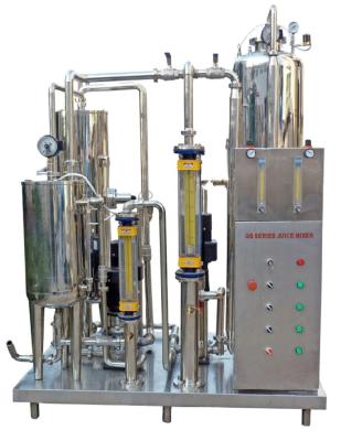 China Factory Use 3000L/H High Efficiency Cola Drinks Mixer With High Gas Content zu verkaufen